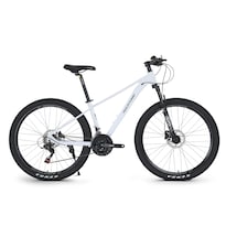 Rocatomic Bicicleta De Montaña Hyper R27.5 21v Shimano Frenos De Disco Hidráulicos X-spark  (blanco)