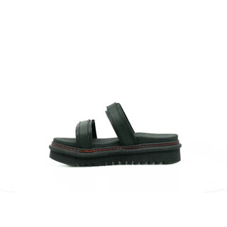 Foto 2 | Foto 2 | Sandalias Offlander  Tipo Romana  Piel Crazy  Negro  Dos Látigos