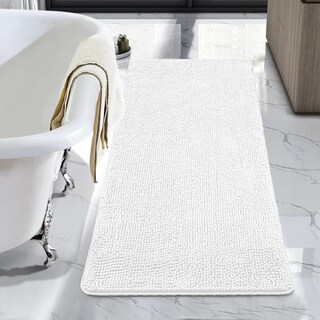Foto 1 | Foto 1 | Alfombra De Baño Lochas Luxury Shaggy De 60 X 120 Cm Color Blanco - Venta Internacional.