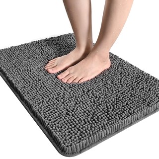 Foto 1 | Foto 1 | Alfombra De Baño Lochas Luxury Shaggy De 50 X 75 Cm Color Gris - Venta Internacional.