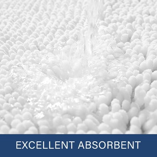 Foto 4 | Foto 4 | Alfombra De Baño Lochas Luxury Shaggy De 60 X 90 Cm Color Blanco - Venta Internacional.