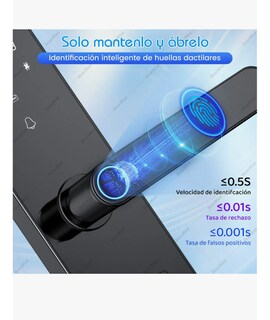 Foto 4 | Foto 4 | Cerradura Electrónica Inteligente Huella 5 Modos