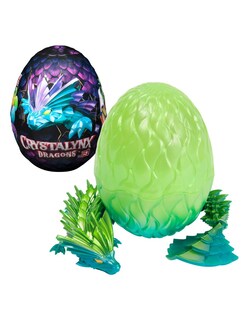 Foto 1 | Foto 1 | Crystalynx Dragones Figura Articulada Con Huevo De Exhibición Estilos Variados