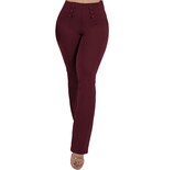 Pantalón de Vestir Sea Brazil Vino para Mujer