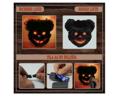Foto 3 | Foto 3 | Mascara De Conejo Xtellar Y Oso Mascaras De Halloween Mascara Led