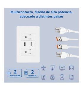 Foto 4 | Foto 4 | Toma De Corriente  Americanos Para Pared 2