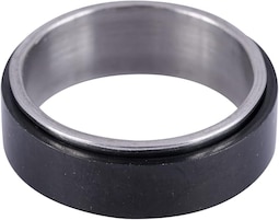 Anillo de Acero Inoxidable Xtellar Giratorio Antiansiedad