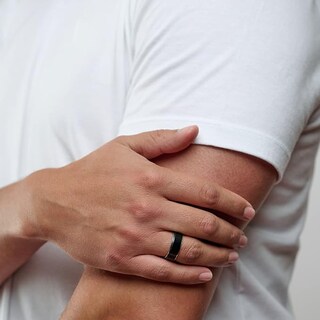 Foto 3 | Foto 3 | Anillo de Acero Inoxidable Xtellar Giratorio Antiansiedad