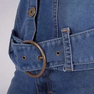 Foto 7 | Foto 7 | Chamarra De Mezclilla Ajustable Para Mujer Sea Brazil