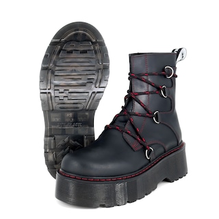 Foto 3 | Foto 3 | Botas Offlander Tipo Militar - Rhapsody Chunky Piel Crazy Negro