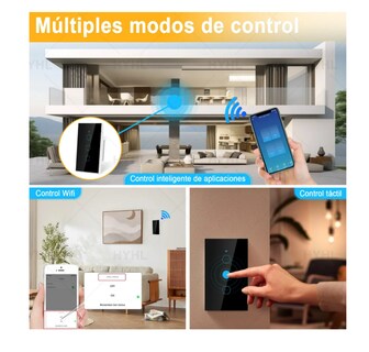 Foto 4 | Foto 4 | Interruptor Inteligente Touch Wi-fi De 3 Vía