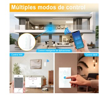 Foto 4 | Foto 4 | Interruptor Inteligente Touch Wi-fi De 3 Vías