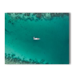 Foto 2 | Foto 2 | Cuadro Decorativo Paisaje 20x30cm Mar Caribe