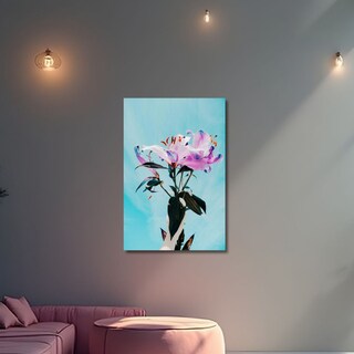 Foto 1 | Foto 1 | Cuadro Decorativo Planta 40x60cm Lirio Cósmico