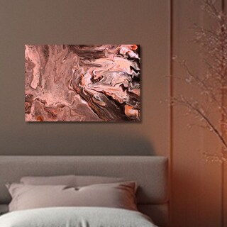 Foto 1 | Foto 1 | Cuadro Decorativo Abstracto 20x30cm Río Bronce