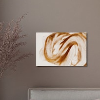 Cuadro Decorativo Abstracto 20x30cm Vórtce Ámbar