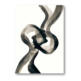 Foto 2 | Foto 2 | Cuadro Decorativo Abstracto 40x60cm Ecos Medianoche