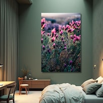 Cuadro Decorativo Planta 80x120cm Lavanda Velvet