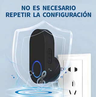 Foto 3 | Foto 3 | Timbre Inalámbrico Impermeable Con 1 Transmisor Y 2 Receptores Durabilidad A Larga Distancia Timbres Inalámbricos