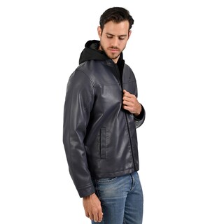 Foto 3 | Foto 3 | Chamarra Azul Para Hombre  Marca Lee Con Gorro Desmontable