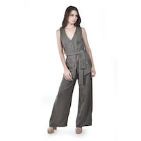 Set Sin Mangas Con Cinto Roman Fashion /juvenil  4135 (cafe) Cafe