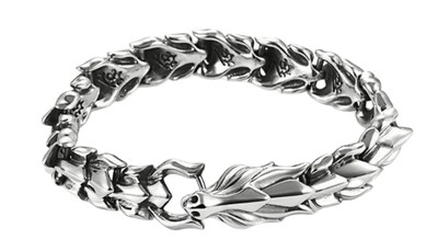 Foto 1 | Foto 1 | Pulsera Xtellar Vintage Cabeza de Dragón para Hombre
