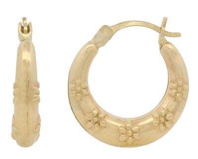 Foto 2 | Foto 2 | Arracada Niña Flores Oro Oro 10k Horoz Ci293