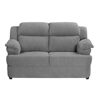 Love Seat Trinity Kendra Color Gris 2 Plazas