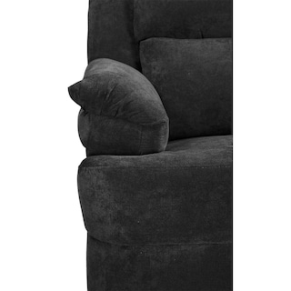 Foto 3 | Foto 3 | Sala Trinity Kendra Color Gris Carbón 3 Piezas ( Sillón + Love Seat + Sofá )