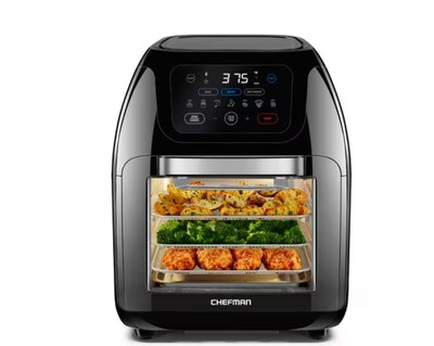 Foto 3 | Foto 3 | Combo Chefman Sarten Electrico + Freidora Digital + Asador + Deshidratador + Horno De Convección Y Hervidor De Té