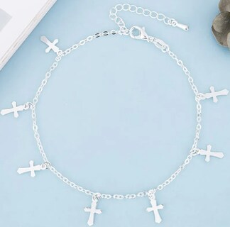 Foto 3 | Foto 3 | Pulsera Xtellar Vintage Cruz Chapada En Plata Ley 925 Para Mujer Ajustable