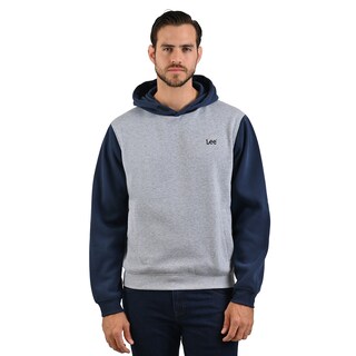 Foto 1 | Foto 1 | Hoodie Lee Para Hombre Con Gorro En Color Gris Y Azul.
