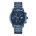 Reloj Para Hombre Lacoste Replay 2011408 Azul 43 Mm Brazalete
