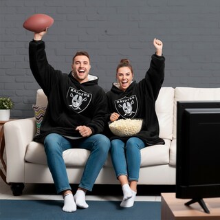 Foto 3 | Foto 3 | Poncho Nfl Unisex Reversible Las Vegas Raiders 100% Oficial