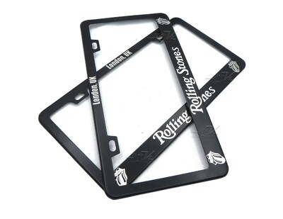 Foto 3 | Foto 3 | Marcos Portaplaca Acero Rolling Stones