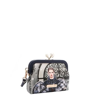 Foto 2 | Foto 2 | Mini Monedero Nicole Lee Moda Broche Kisslock Correa