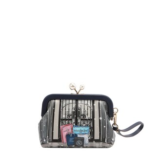 Foto 4 | Foto 4 | Mini Monedero Nicole Lee Moda Broche Kisslock Correa