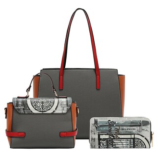 Foto 8 | Foto 8 | Set 3pz Nicole Lee Bolsa Satchel Bolsa Cruzada Cartera