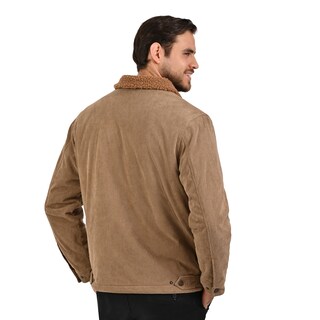 Foto 2 | Foto 2 | Chamarra Trucker Wrangler Para Caballero Confeccionada En Tela Con Apariencia De Pana