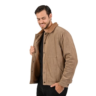 Foto 4 | Foto 4 | Chamarra Trucker Wrangler Para Caballero Confeccionada En Tela Con Apariencia De Pana