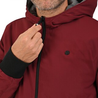 Foto 5 | Foto 5 | Chamarra Portfolio Para Caballero Doble Vista En Tono Vino