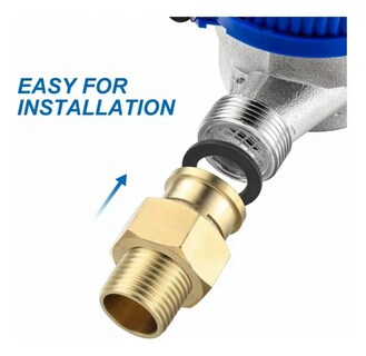 Foto 3 | Foto 3 | Medidor De Agua  Lab.g Potable Medidor De Agua 1/2 Chorro Único Azul