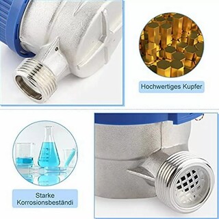 Foto 4 | Foto 4 | Medidor De Agua  Lab.g Potable Medidor De Agua 1/2 Chorro Único Azul