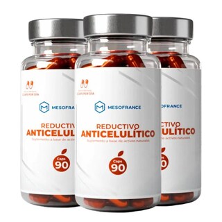 Foto 1 | Foto 1 | Reductivo Anticelulitico Mesofrance Quemador 90 Caps Pack 3
