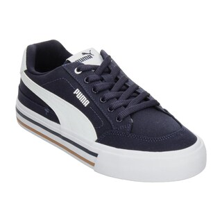 Foto 4 | Foto 4 | Tenis Puma Court Classic Vulc Color Azul Casual Para Hombre Azul Marino