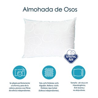 Foto 7 | Foto 7 | Colchón Restonic Nautilus Matrimonial + Almohada Oso
