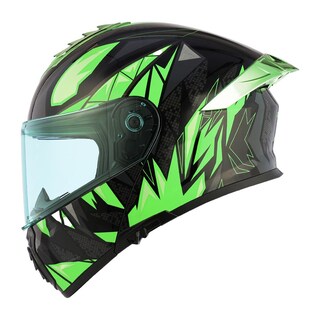 Foto 1 | Foto 1 | Casco Roda Pilot Verde Grrrowl Mica Verde Abatible Svs Verde