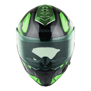 Foto 4 | Foto 4 | Casco Roda Pilot Verde Grrrowl Mica Verde Abatible Svs Verde