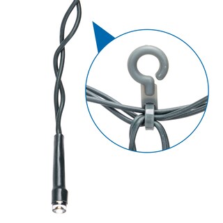 Foto 6 | Foto 6 | Cortinas Serie Luces 100led Decorativas Ip65 5m 25piezas Amarillo