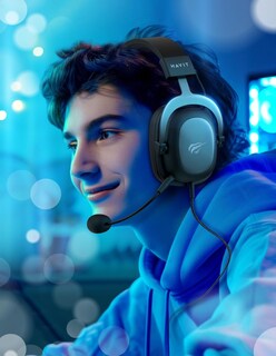 Foto 6 | Foto 6 | Audífonos Gamer Headset Alámbricos Havit 3.5mm Sonido Envolvente